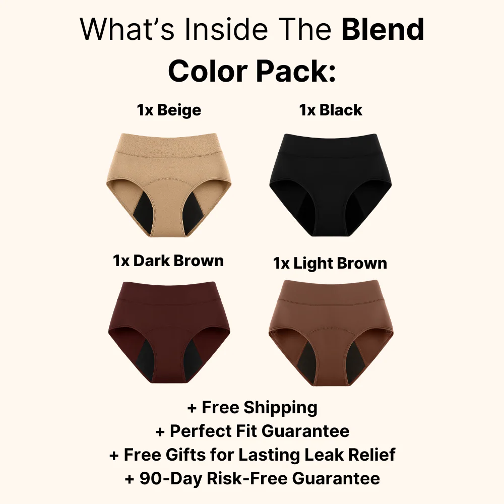 🍃🔥2026 New Year Special Offer 70% Off ｜NESLEMY™ Leak-Proof Underwear That Won't Let You Down