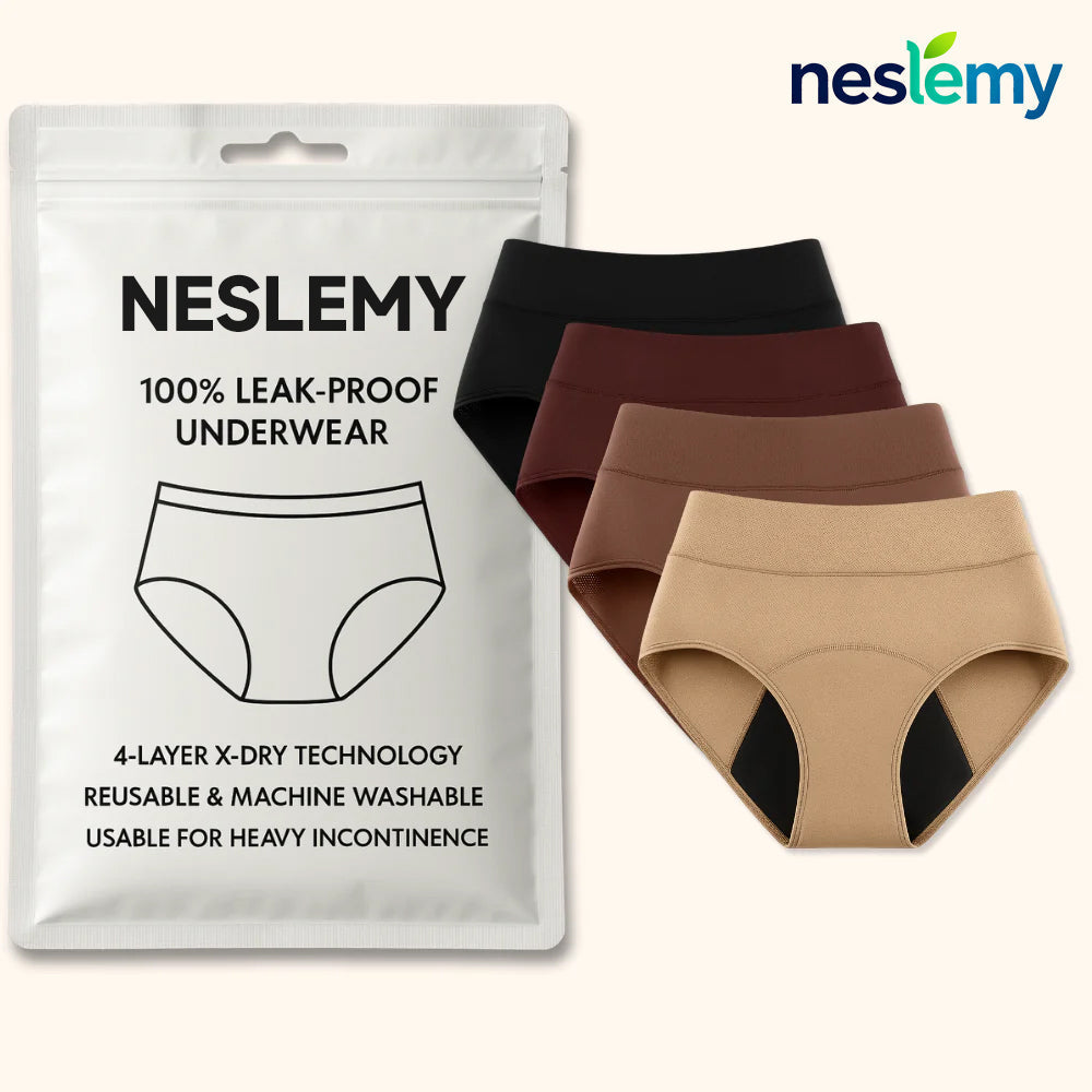 🍃🔥2026 New Year Special Offer 70% Off ｜NESLEMY™ Leak-Proof Underwear That Won't Let You Down