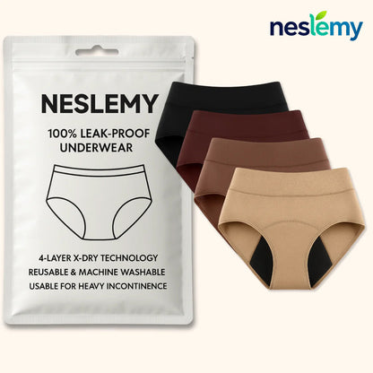 🍃🔥2026 New Year Special Offer 70% Off ｜NESLEMY™ Leak-Proof Underwear That Won't Let You Down
