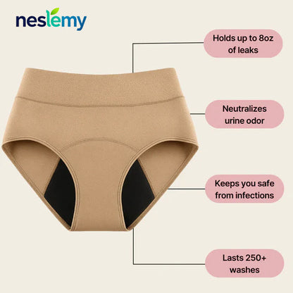 🍃🔥2026 New Year Special Offer 70% Off ｜NESLEMY™ Leak-Proof Underwear That Won't Let You Down