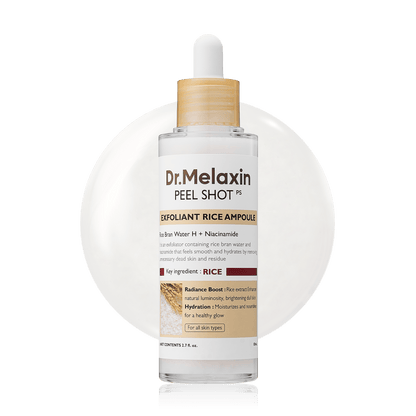 🔥Peel Shot Glow Rice Ampoule Duo - Serums for Brightening, Exfoliating, and Moisturizing