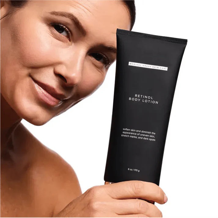 Retinol Body Lotion 6 oz with Shea Butter and Ceramides Skin Care Hydrating