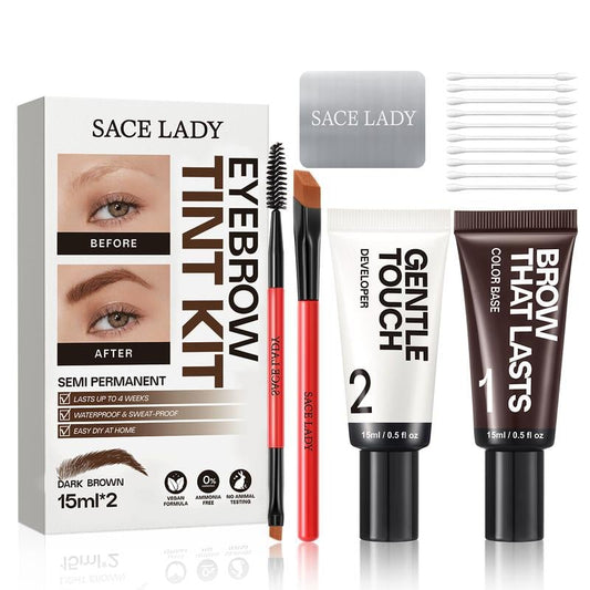 💐New Year Sale 49% OFF💘Semi-Permanent Eyebrow Tint Kit 🌟
