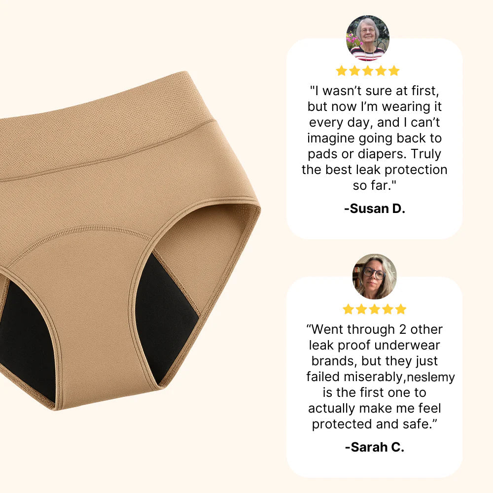 🍃🔥2026 New Year Special Offer 70% Off ｜NESLEMY™ Leak-Proof Underwear That Won't Let You Down