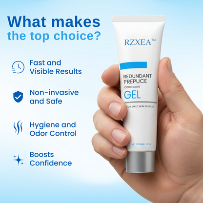 ⚡See Results in Just 24 hours: RZXEA™ Redundant Prepuce Corrector Gel