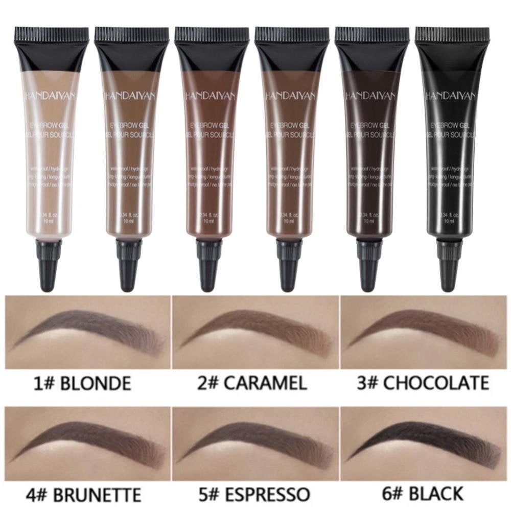 Long-lasting Waterproof Smudge-proof Liquid Eyebrow Gel/Tint