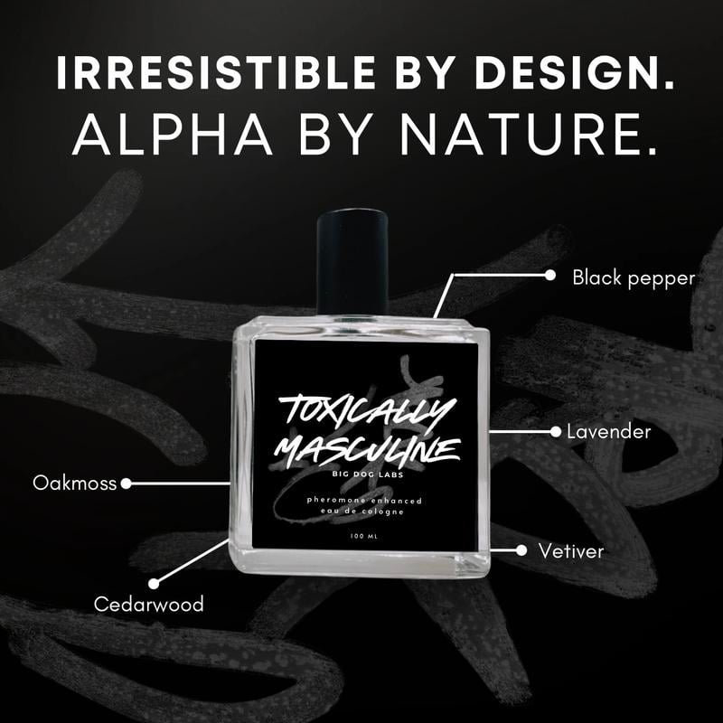 ❤️Toxically Masculine - Pheromone Infused Eau de Cologne