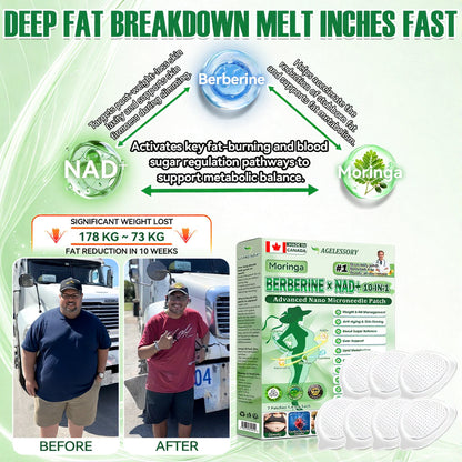 💖💖 AGELESSORY® 𝙈𝒐𝒓𝒊𝒏𝒈𝗮 · 𝗕𝗲𝗿𝗯𝐞𝐫𝐢𝐧𝙚 × 𝙉𝑨𝑫+ 𝟏𝟎-𝙞𝙣-𝟏 𝘼𝒅𝒗𝒂𝒏𝒄𝒆𝐝 𝐍𝐚𝐧𝙤 𝙈𝙞𝙘𝙧𝙤𝙣𝒆𝒆𝒅𝒍𝐞 𝐏𝐚𝐭𝙘𝙝(𝐉𝐮𝐬𝐭 𝐨𝐧𝐜𝐞 𝐚 𝐝𝐚𝐲, 𝐯𝐢𝐬𝐢𝐛𝐥𝐞 𝐜𝐡𝐚𝐧𝐠𝐞𝐬 𝐢𝐧 𝟕 𝐝𝐚𝐲𝐬） ✅ 𝐅𝐨𝐫 𝐨𝐛𝐞𝐬𝐢𝐭𝐲, 𝐝𝐢𝐚𝐛𝐞𝐭𝐞𝐬, 𝐬𝐥𝐞𝐞𝐩 𝐚𝐩𝐧𝐞𝐚, 𝐣𝐨𝐢𝐧𝐭 𝐢𝐬𝐬𝐮𝐞𝐬, 𝐚𝐧𝐝 𝐦𝐨𝐫𝐞